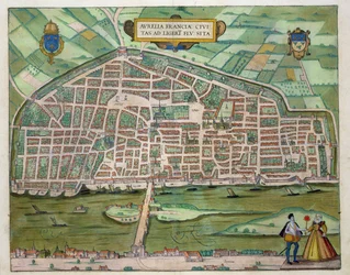 Map of Aurelia, from 