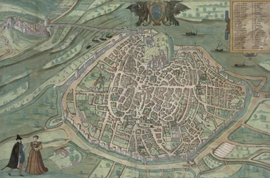 Map of Avignon, from 