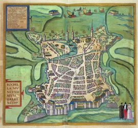 Map of La Rochelle, from 