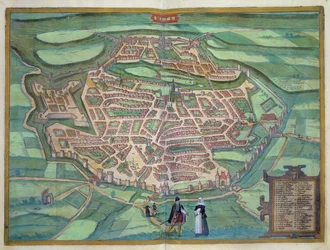 Map of Metz from 