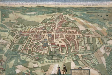 Map of Odense, from 