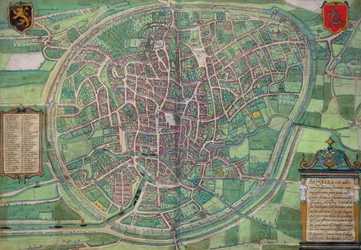 Town Plan of Brussels, from 