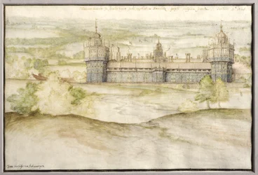 View of Nonsuch Palace in Surrey
