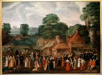 Wedding party in Bermondsey