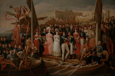 Landing of Ferdinand VII in El Puerto de Santa María