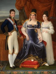 The Queen of Etruria and her Children