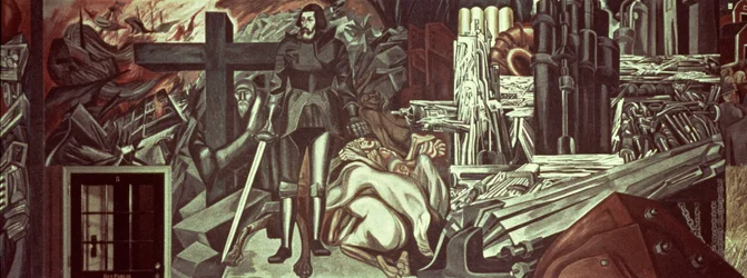 Cortez and the Cross, from The Epic of American Civilization