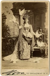 Alva Vanderbilt, in costume for her 1883 ball