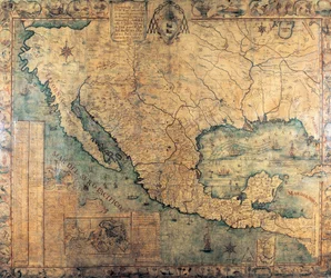 Map of New Spain (North America)