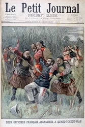 Two French Officers Murdered by the Quang-tcheou-wan