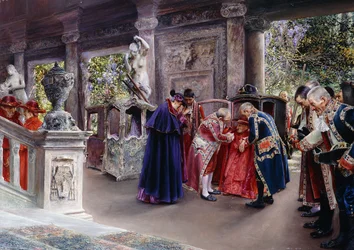The Cardinal Visits