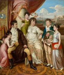 The Family of the Merchant Johann Christian Edler von Bruchmann