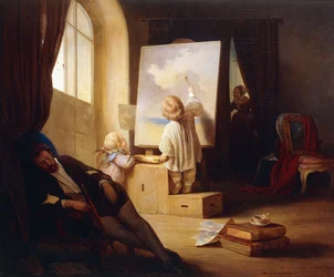 The Sleeping Painter