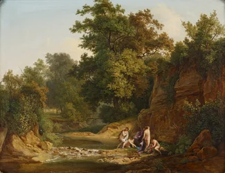 Landscape with Bathers
