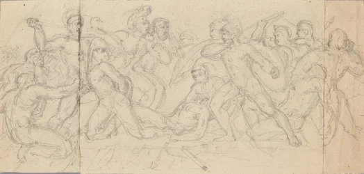 Classical Battle Scene