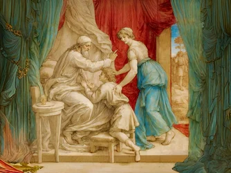 Isaac Blesses Jacob