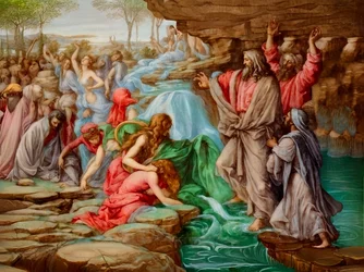 Manna and Water from the Rock