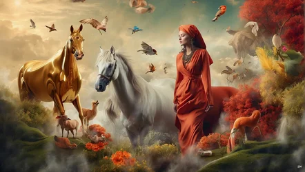 Dreamcore Dreamlike Scene Arabian 03