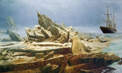 JJM Recreates Friedrich-C-D: The Sea of Ice (Before the Disaster)