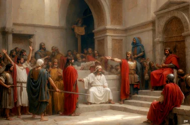 Jesus Accused and Judged by Pilate 01