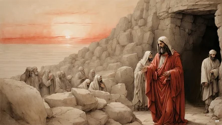 Jesus Raises Lazarus from the Dead 03