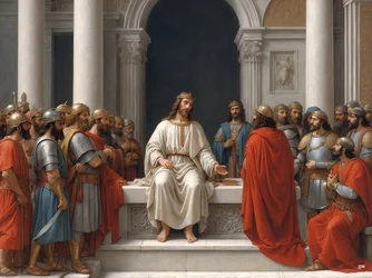 Jesus Teaches in the Temple 02