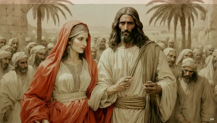 Jesus Saves the Adulteress from Stoning 03