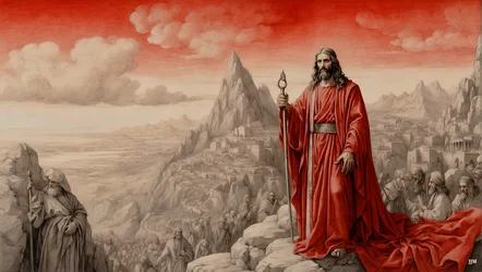 Jesus Shown All the Kingdoms of the World by the Devil - Worship Me 01
