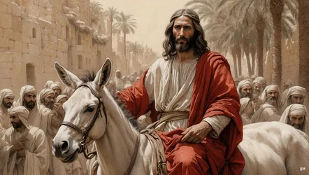 Jesus Enters Jerusalem 01