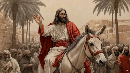 Jesus Enters Jerusalem 03