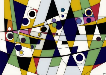 Abstract: On White-Circles+Swings 9