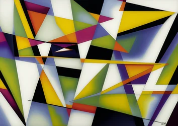 Abstract: On White-Triangles 1