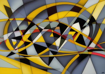 Abstract: Silver-Yellow Curve 4