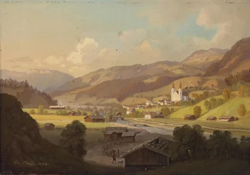 View of Maria Rain, Carinthia