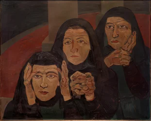 Three Grieving Women (Lamenting Women)