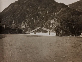 Bridge was mined in Moggio