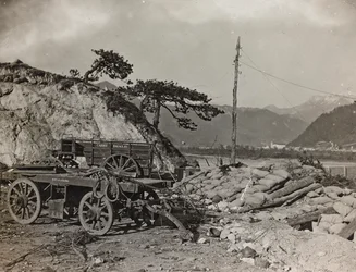 Military Tank on the Taglia