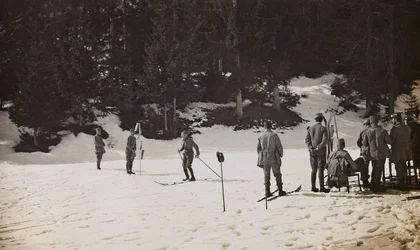 Soldiers on Skis
