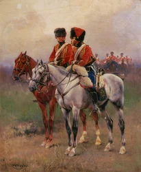 Soldiers on Horseback