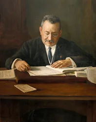 Portrait of Enric Prat de la Riba (1870-1917), Catalan Nationalist Politician
