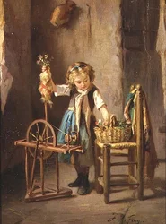 By the Spinning Wheel