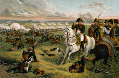 Napoleon Ist at the Battle of Wagram
