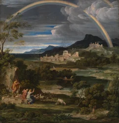Heroic Landscape with Rainbow