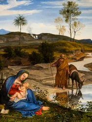 Rest During the Flight into Egypt, circa 1820-1825