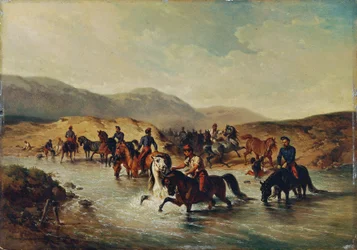 French Cavalry in the Horse Pond