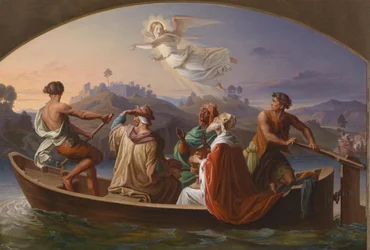 The Three Wise Men on the Way to Bethlehem