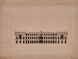 East Front of Langley Hall in Kent