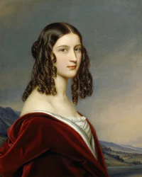 Portrait of Friederike Von Freiin Gumppenberg