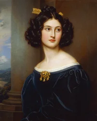 Portrait of Nanette Kaula (1812 - 1876)