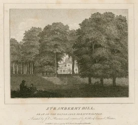 Strawberry Hill, Seat of the Honorable Horace Walpole